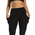 Modische Yogahose mit hoher Taille und Nähten