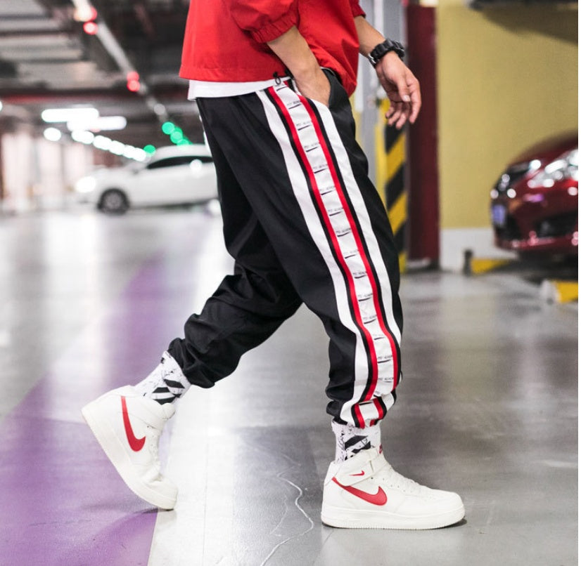 Harem Jogger Beam Foot Weatpants Hip Hop Lockere Hose für Herren