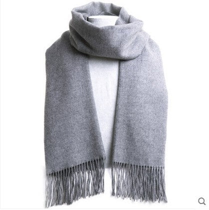 Kunstkaschmirschal, einfarbig, für den Winter