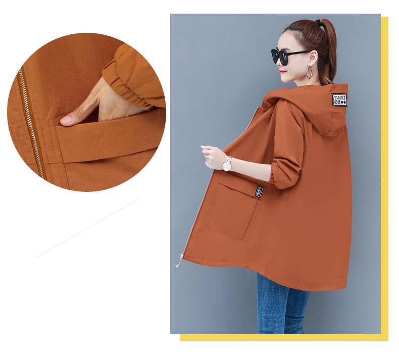 Neuer Stil Plus Fat Trenchcoat für Damen in Übergröße