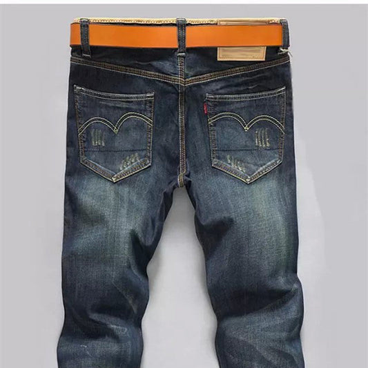 Herren Retrohose Straight Leg Hose