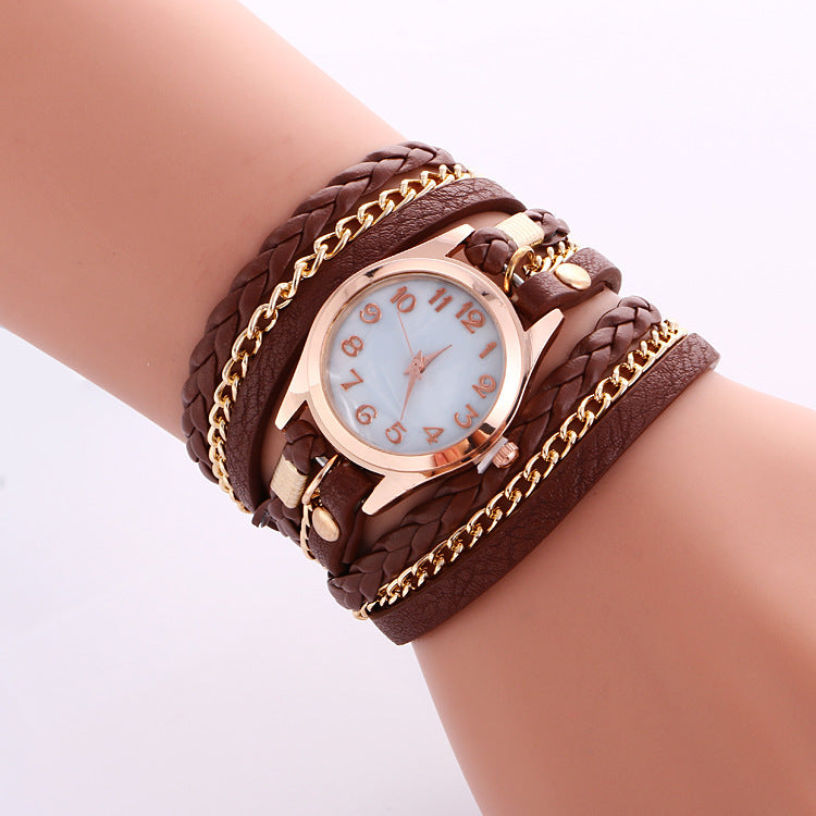 Böhmische Armbanduhr Armreif Uhr