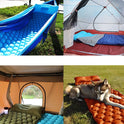 Aufblasbare Wabenmatratze für Camping im Freien, Zelt-Isomatte