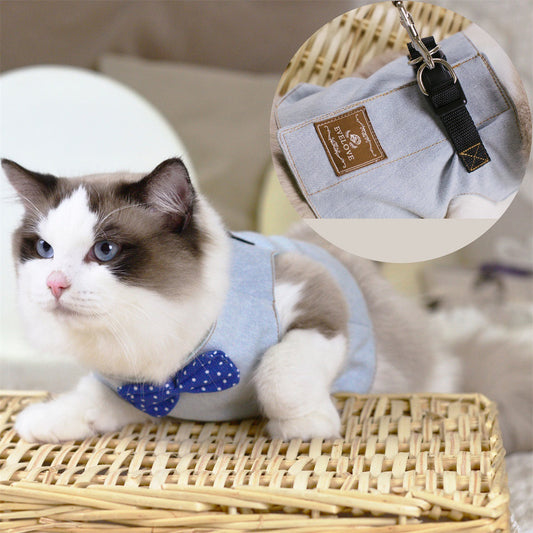 Brustgurt im Westenstil für Katzen