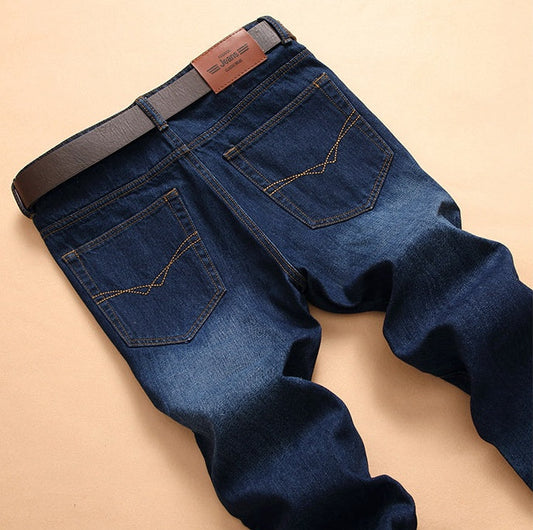 Koreanische männer gerade jeans männer denim hosen