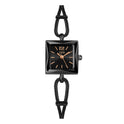 Hochwertige, einfache kleine quadratische Platte Legierung Armband Uhr im antiken Stil