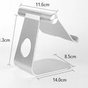 Kompatibel mit Apple, Tablet-Ständerhalter für iPad-Ständer, Mini-Tablet, Telefonhalterung, Schreibtischzubehör, verstellbare Halterung