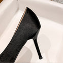 Rhinestone High Heel Shoes Women's Stiletto French Style