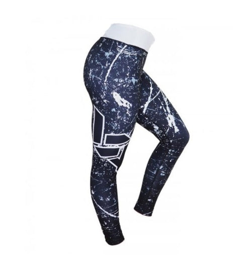 Frauen Leggings Druck Leggings Atmungsaktive Frau Hosen