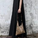 Neu Guo Feng Neue Chinesische Stil Wasser Muster Bambus Blatt Druck Zen Cheongsam Alte Stil High-end Satchel