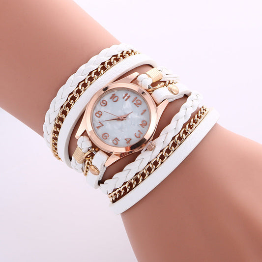 Böhmische Armbanduhr Armreif Uhr