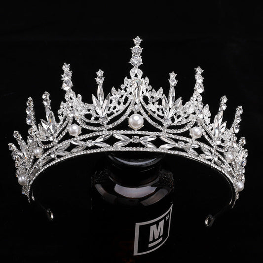 Zirkon Strass Studio Shooting Kopfbedeckung für Frauen