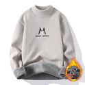 Pullover Herren Winter Fleece-gefüttert Verdickt