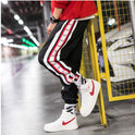 Harem Jogger Beam Foot Weatpants Hip Hop Lockere Hose für Herren