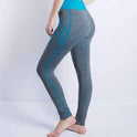 Slim Trousers High Waist Elastic Sexy Cropped Leggings