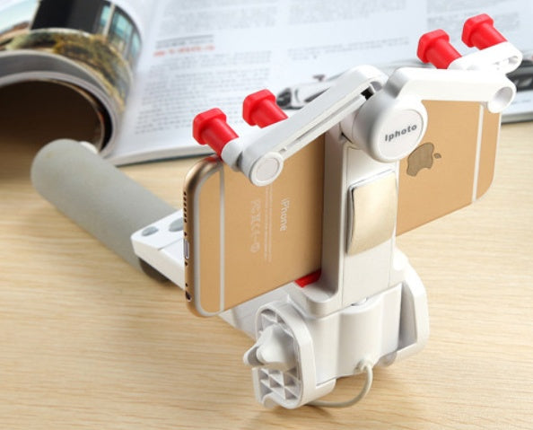 Panorama-PTZ 360-Grad drehbarer elektrischer Bluetooth-Selfie-Stick 