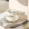 Espressotasse mit Skala, Keramik-Kaffeemessbecher