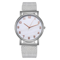 Damen Mesh Trap Quarzuhr Casual Einfache Digitale Damenuhr