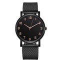 Damen Mesh Trap Quarzuhr Casual Einfache Digitale Damenuhr