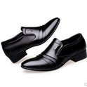 Leather Shoes Men Summer Breathable Men's Shoes