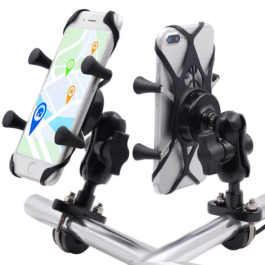Motorrad Handy Halterung Änderung Elektrische Fahrrad Fahrrad Zubehör Aluminium Legierung Basis Halterung