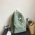 Modischer, süßer, einfacher Cord-Rucksack