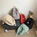 Modischer, süßer, einfacher Cord-Rucksack