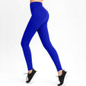 Neue europäische und amerikanische einfarbige Mode-Aports-Fitness-Yogahosen mit hoher Taille