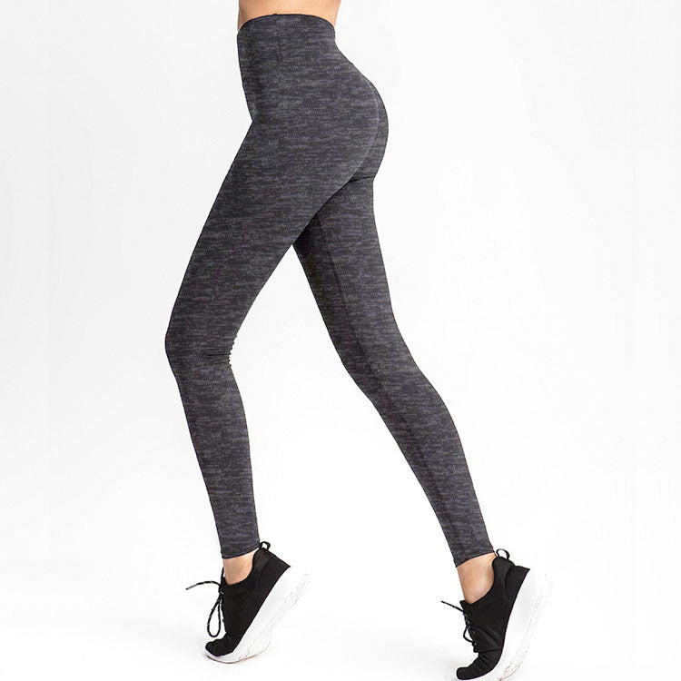 Neue europäische und amerikanische einfarbige Mode-Aports-Fitness-Yogahosen mit hoher Taille