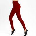 Neue europäische und amerikanische einfarbige Mode-Aports-Fitness-Yogahosen mit hoher Taille