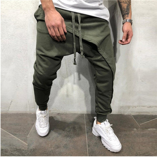 Jogginghose Hip Hop Jogginghose Schlank Casual Sport Kordelzug Hose Herren