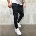 Jogginghose Hip Hop Jogginghose Schlank Casual Sport Kordelzug Hose Herren