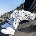 Hosen Herren Frühling Herrenschuhe Freizeithosen Herren Loose Korean Style Trendy Neun-Punkt-Hosen Trendy Brand Guard Pants Herren Trend