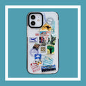 Kompatibel mit Apple, Fashion World Travel Label-Handyhüllen für iPhone 12