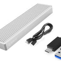 M. 2 Festplattengehäuse Nvme Externer Festplattenleser Usb3.1 Solid State Mobile Festplattengehäuse Festplattengehäuse