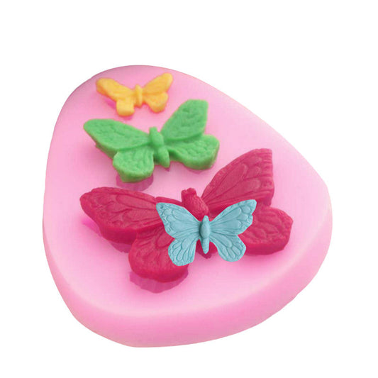 Fondant-Kuchen-Backform Flüssige Silikonform Kuchenformwerkzeuge Verschiedene kleine Schleifenformen