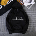 New Women's Printed Loose Pullover Sweater