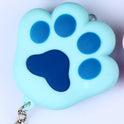 Herbst und Winter Katzenpfote Schlüsselanhänger Ring Kette Glocke Anhänger Gesang Licht emittierendes Geschenk Kreative Handyhülle Auto Innenausstattung