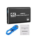 Hdmi Video Capture Card Capture Card 4K Bildschirm Aufnahme Usb3.0 1080P 60Fps Spiel Capture