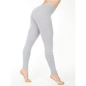 Europäische und amerikanische neue Ebay Amazon Wish Damen-Leggings in Volltonfarbe, Stretch-Leggings mit neun Punkten