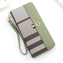 Koreanische Version der neuen Damen Geldbörse weibliche Clutch Tasche Reißverschluss Handytasche weibliche Geldbörse