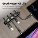 Desktop-Ladegerät Magnetischer Datenkabel-Organizer Weicher Kunststoff Kreative Geschenkaufbewahrung Fester Kabel-Organizer