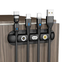 Desktop-Ladegerät Magnetischer Datenkabel-Organizer Weicher Kunststoff Kreative Geschenkaufbewahrung Fester Kabel-Organizer