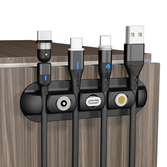 Desktop-Ladegerät Magnetischer Datenkabel-Organizer Weicher Kunststoff Kreative Geschenkaufbewahrung Fester Kabel-Organizer