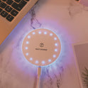 Kabelloses Ladegerät für Mobiltelefone, rundes kabelloses Ladegerät