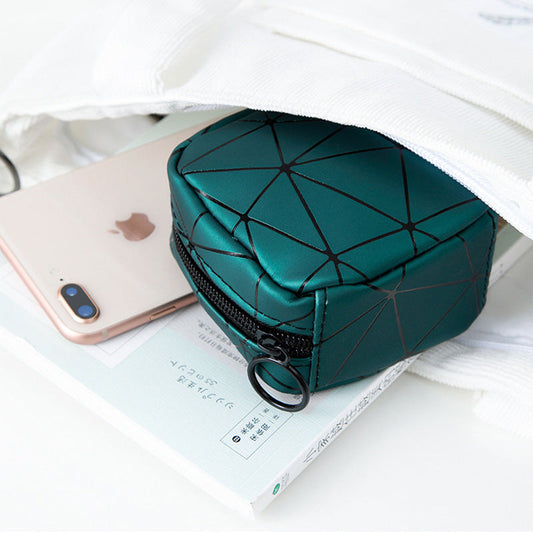 Lippenstift PU Wasserdichte Tragbare Mini Tasche