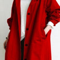 Übergroße, schmale Windjacke im koreanischen Stil für Damen