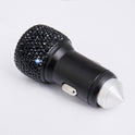 Diamantbesetztes Auto-Handy-Sicherheitshammer-Ladegerät