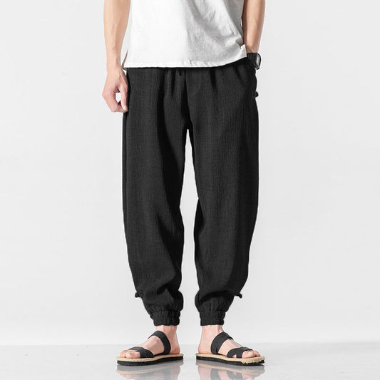 Sommer Neue Stil Chinesischen Stil Dünne Hosen Leinen