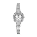 Retro Lucky Kleine Quadratische Weizen Mini Uhr